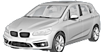 BMW F45 B2562 Fault Code